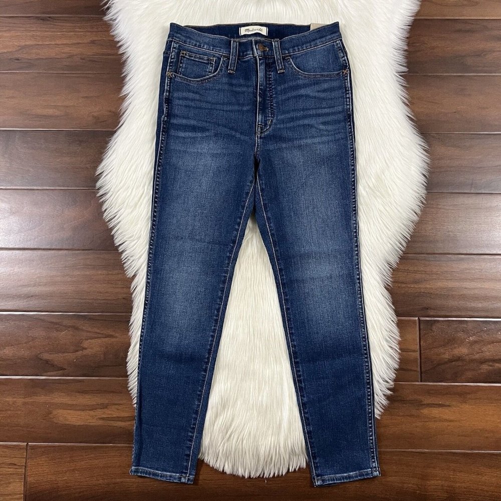 Madewell Size 27 Petite Playford Wash 10" Roadtripper Denim Jeans
